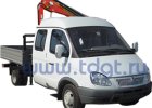 Бортовой автомобиль с краном-манипулятором 59088E ГАЗ-330232